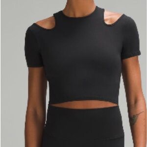 Lululemon Shoulder Cut Out Yoga Top
